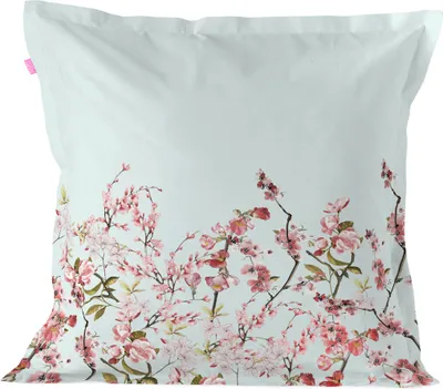 Produktbild von Chinoiserie Kissenbezug  80x80 cm 100% Baumwolle Hergestellt in Europa