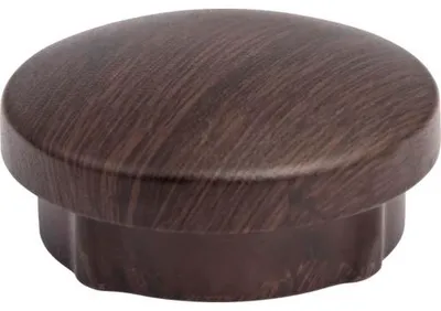 Produktbild von Pfostenkappe ALBERTS Palitio Ø 7,1 cm braun Holzdekor dunkel