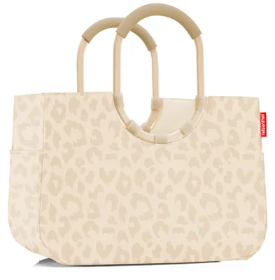 Zdjęcie produktu dla Reisenthel loopshopper L, Beżowy, Poliester, Torba na zakupy, Wzór, 25 l, 460 mm