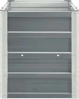 Produktbild von "im Sonderangebot"Garten-Hochbeet - CLORIS - Pflanzkasten - Verzinkter Stahl 240×40×45 cm Grau - NeuMöbel6879691