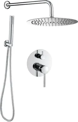 Produktbild von Unterputz-Eingriff-Duscharmatur SLIGO chrom Duschkopf Ø 20cm