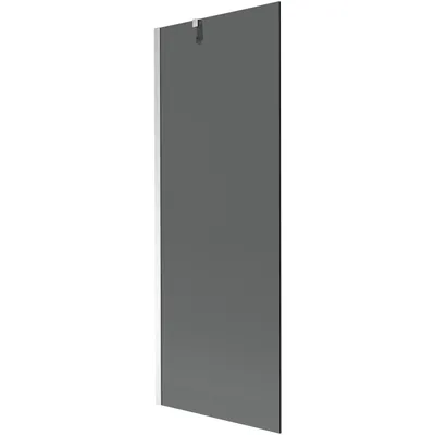 Obrázek produktu pro Mexen Next vanová zástěna 1 křídlo 70 x 150 cm, grafitově černá, Chromovaná - 895-070-000-00-40-01