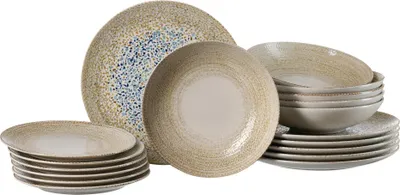 Produktbild von Tafelservice 18 tlg. Rimini sand
