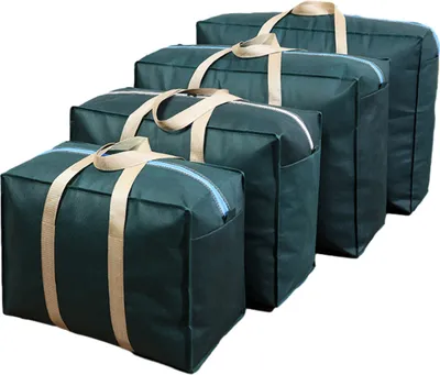 Produktbild von 4PCS Atmungsaktive Aufbewahrungstasche für Bettwäsche, Bettdecken