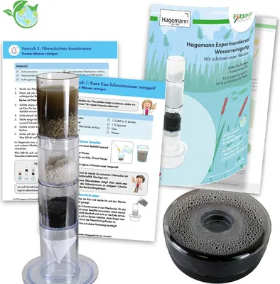 Produktbild von TimeTEX Experimentier-Set "Wasserreinigung", 9-tlg.