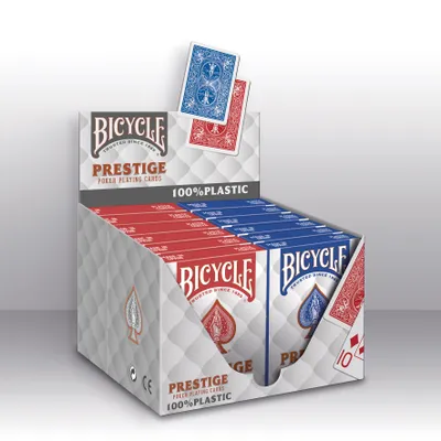 Obrázok produktu pre Hracie karty BICYCLE PRESTIGE BLUE 1 TALIA