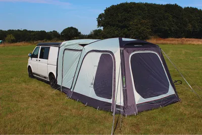 Produktbild von Aufblasbares Heckzelt Movelite Tail Luft Busvorzelt 250x400cm Zelt freistehend