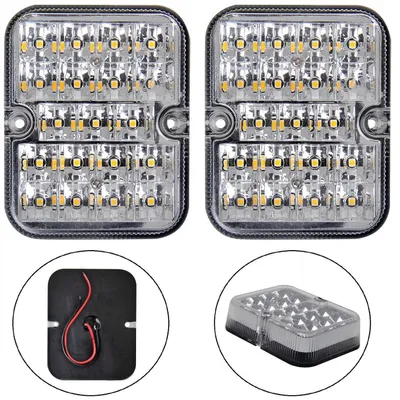Produktbild von 2x Rückfahrleuchte 19 LED E4 Anhänger 12V Rückfahrscheinwerfer Rückfahrlicht BWI