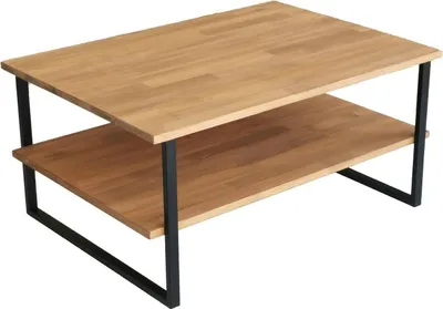 Immagine prodotto di Dmora Tavolino da Salotto Aprica 60x85x40h cm Nero, un Vano Portariviste