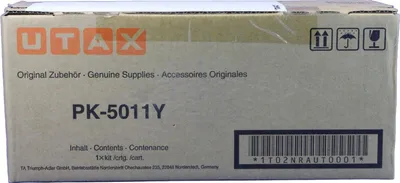 Produktbild von Utax PK-5011Y Toner Yellow 1T02NRAUT0 -B