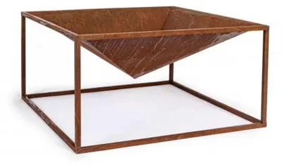 Produktbild von Feuerschale Pyramide 60x60 Rost