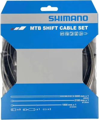 Produktbild von Shimano Optislik Ot-sp1 Schaltzugset Schwarz 1.2 x 1800/2100 mm Schwarz 1.2 x 1800/2100 mm