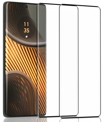 Zdjęcie produktu dla 2-pak Motorola Edge 50 Ultra Szkło ochronne na ekran - Szkło hartowane 9H - Super jakość 3D