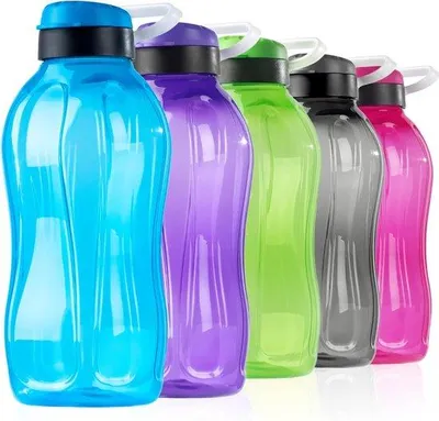Productafbeelding van Famanu waterfles, 1,5 liter, met handgreep - blauw