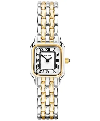A studio shot of a women's watch.