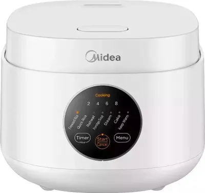 Produktbild von Midea Reiskocher MRD3020TBDW mit 1 Liter Fassungsvermögen und 500 Watt Leistung