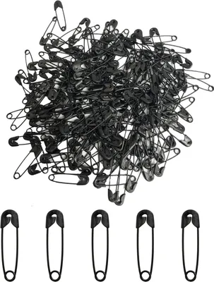Produktbild von Sicherheitsnadeln, Mini Sicherheitsnadeln für Kleidung Metall