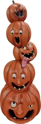 Produktbild von Dekofigur Kürbisstapel klein 30 x 11 cm orange