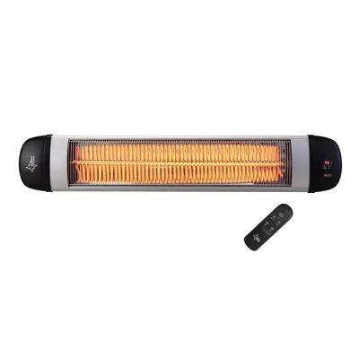 Zdjęcie produktu dla SUNTEC Carbon 3000, Podgrzewacz elektryczny na podczerwień, Włókno węglowe, 1,4 m, IP34, Wewnętrz i na wolnym powietrzu, Ściana