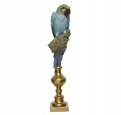 Produktbild von Papagei blau Dekofigur 45 cm