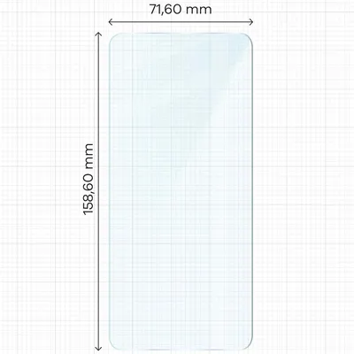 Produktbild von 3x Szkło hartowane + szybka na aparat Bizon Glass Clear 2 Pack do OnePlus 13R