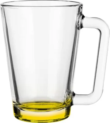 Produktbild von Glastasse Colour Spring 250 ml gelb