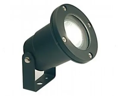 Immagine prodotto di Faretto Da Esterno Moderno Spot Alluminio E Vetro Nero 1 Luce Gu10