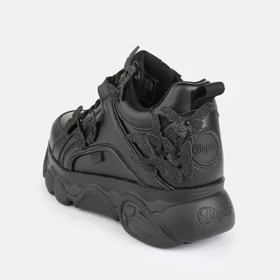 Produktbild von Buffalo Damen Low Sneaker CLD CORIN Butterfly 1636613 Schwarz