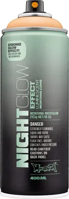 Produktbild von Montana Cans Night Glow Sprühfarbe Orange 400 ml 1 stk