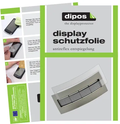 Produktbild von 2x Schutzfolie für Jura J90 Tropfblech matt Displayschutzfolie Display Schutz