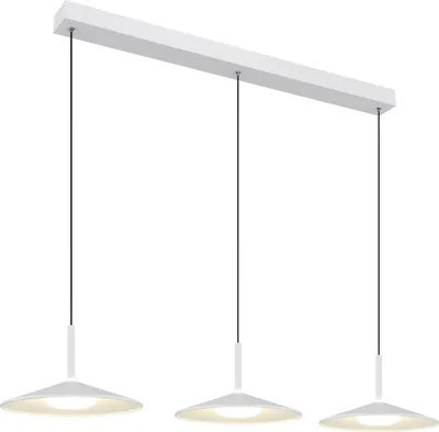 Produktbild von Globo Lighting Hängeleuchte Metall weiß matt, LED