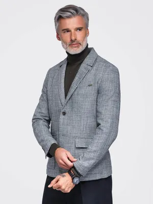 Produktbild von OMBRE Blazer Regular Fit Smart Casual M169 black L
