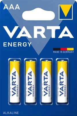 Image de Varta energy AAA 4-pack LR03 Batterijen
