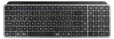 Immagine prodotto di Mars Gaming MK-SILENKEYS, modello portoghese, tastiera full-size compatta wireless