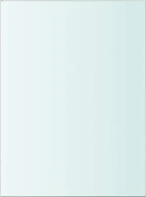 Image de vidaXL Tablette d'étagère verre transparent 20x15 cm
