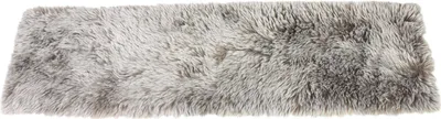 Productafbeelding van "Tafelkleed 'Platin' van kunstbont, beige-bruin, 30x120 cm"