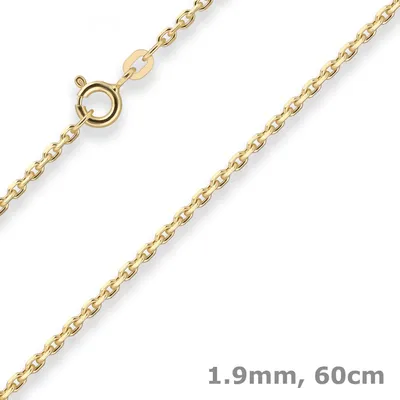 1-9mm-Ankerkette-diamantiert-aus-585-Gelbgold-60cm