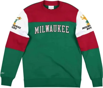 Immagine prodotto di Felpa Mitchell & Ness FCPO1037-MBUYYPPPDKGN da Uomo
