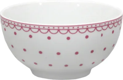 Produktbild von Thun 1794 Müslischale, Vital, rosa gepunktet, 0,70 l, Porzellan Thun
