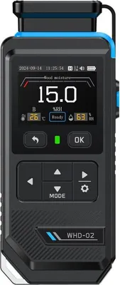 Produktbild von FNIRSI WHD-02 digitaler Holzhygrometer mit Spitzen