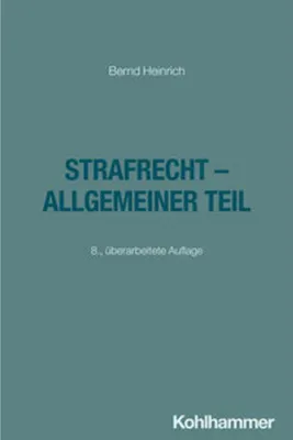 Produktbild von Strafrecht - Allgemeiner Teil