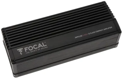 Produktbild von Focal Impuls 4.320 | 4-Kanal Verstärker 4 x 55 Watt RMS an 4 Ohm , Class D, super klein