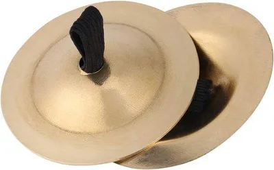 Immagine prodotto di Zills in ottone: lo strumento musicale dorato per il ballo dei ballerini.