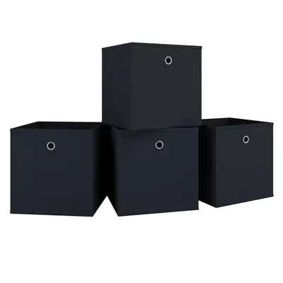 Produktbild von VCM 4er Set Faltbox | Klappbox Stoff Kiste | Faltschachtel | Maße ca. H. 28 x B. 27 x T. 27 cm | Regalbox - Boxas