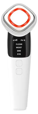 Produktbild von 4-in-1 EMS Gesichtsmassagegerät Anti-Aging mit Mikrostrom LED Lichttherapie & Wärme, Lifting Gerät für Hautstraffung & Tiefenreinigung