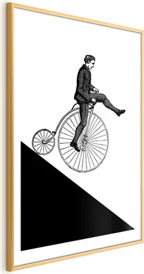 Produktbild von Posterpapier Poster - Cyclist 40x60 cm Menschen h-C-0067-ao-a