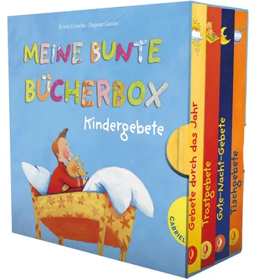 Immagine prodotto di Grosche, E: Meine bunte Bücherbox, Kindergebete