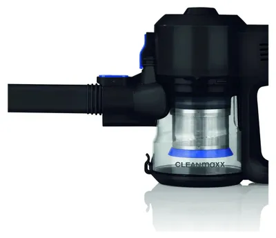 Immagine prodotto di Aspirapolvere ciclonico a batteria CLEANmaxx senza sacchetto, extra potente, batteria agli ioni di litio, aspirapolvere manuale 2 in 1, bocchetta rotante Power-Rotation, sistema di filtraggio a 2 camere