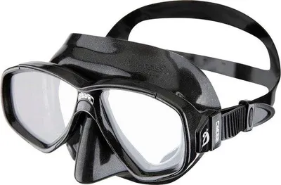 Produktbild von Famanu Tauchermaske Ideal für Schnorcheln und Freitauchen - Schwarz