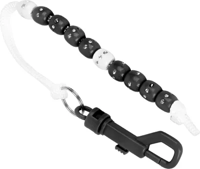 Immagine prodotto di Portachiodi da golf con pietre sintetiche lucide, nero/rosa, nylon – per cintura e borsa – leggero e pratico